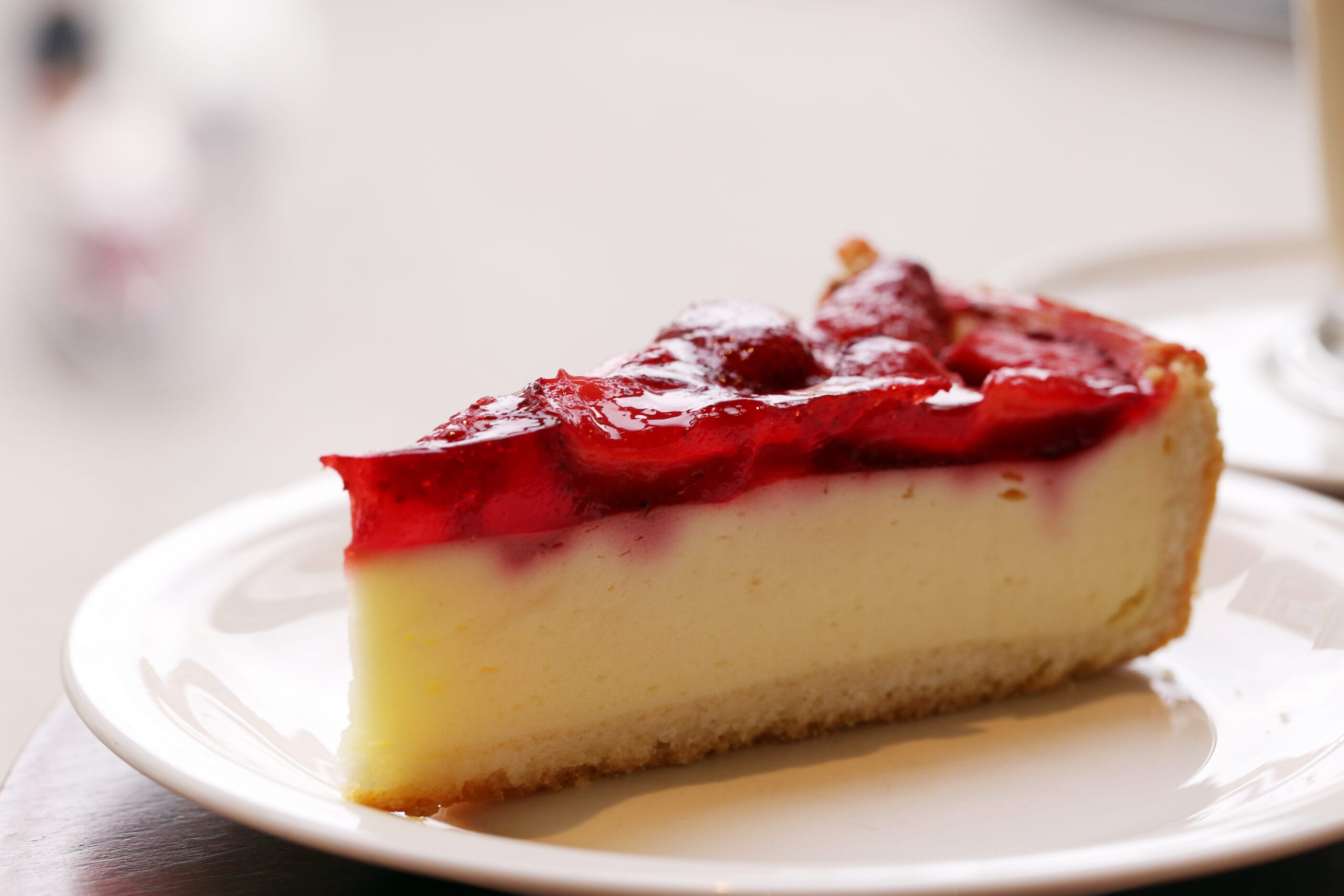 cherry cheesecake