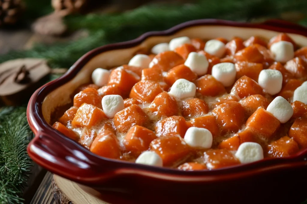 Candied Yams with Marshmallows: A Sweet Holiday Tradition