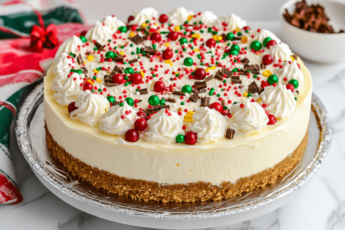 christmas cheesecake recipe