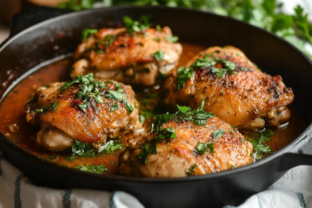 Delicious Galena Chicken sizzling on the grill, perfectly charred and golden brown, with crispy skin and juicy meat