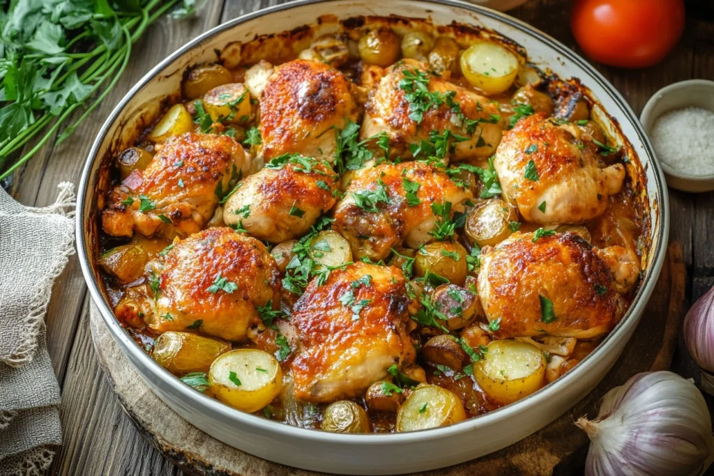The ultimate creamy and comforting Million Dollar Chicken Casserole recipe that's perfect for family dinners and special occasions.