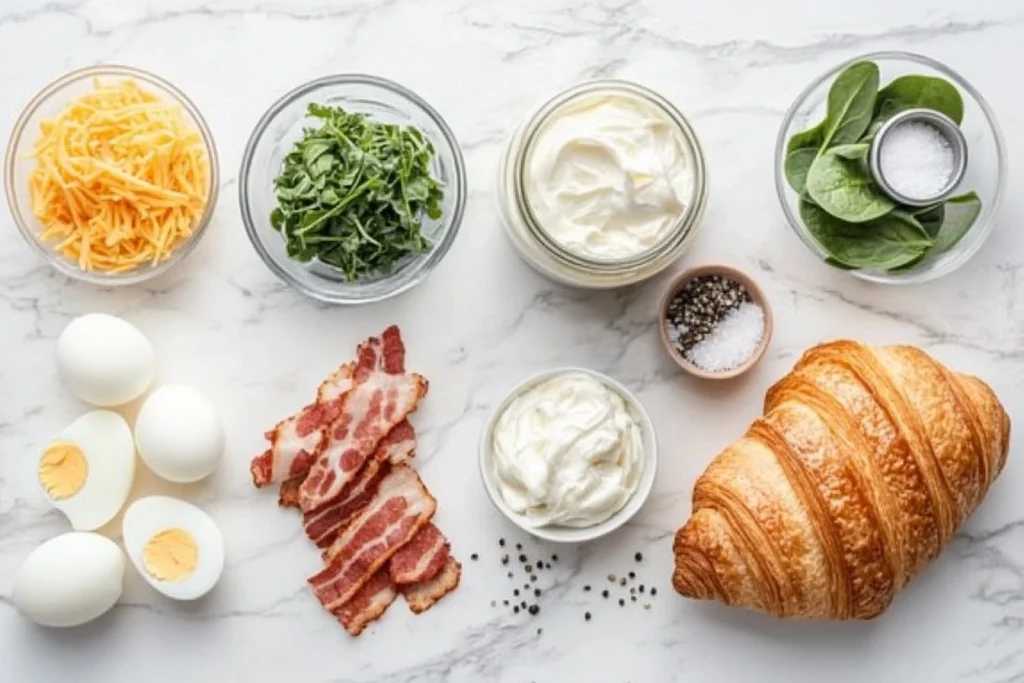 Egg Salad Sandwich ingredeints