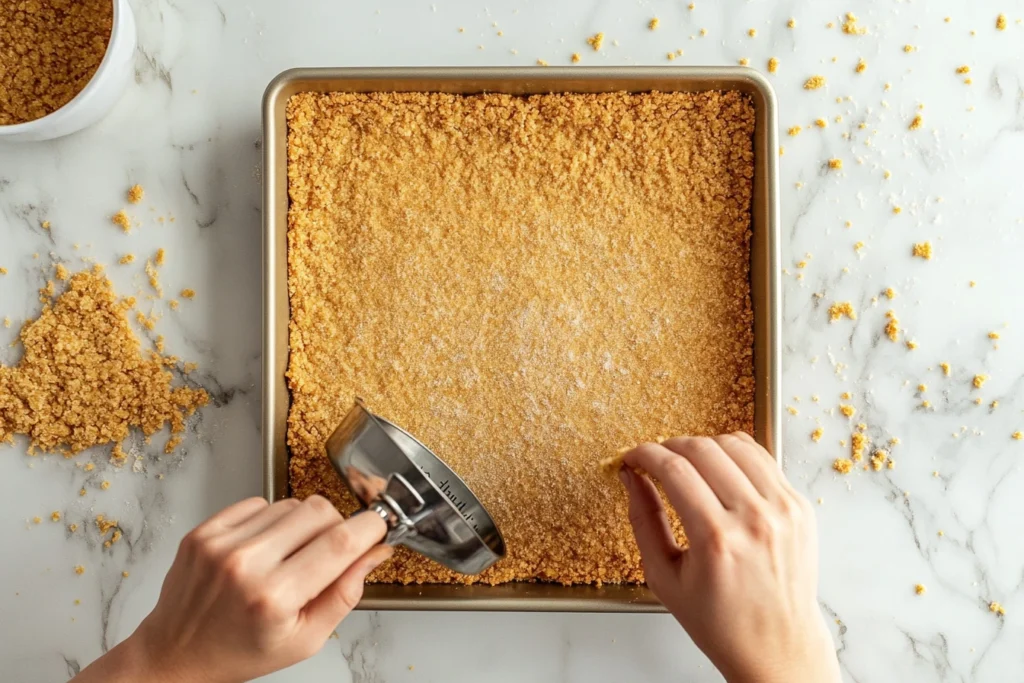 Lemon Cheesecake Squares step by step