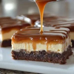 Milky Way Caramel Cheesecake Brownies