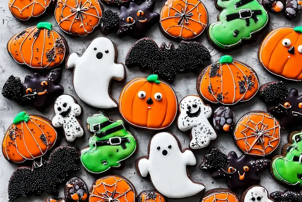 Halloween Chocolate Cookies